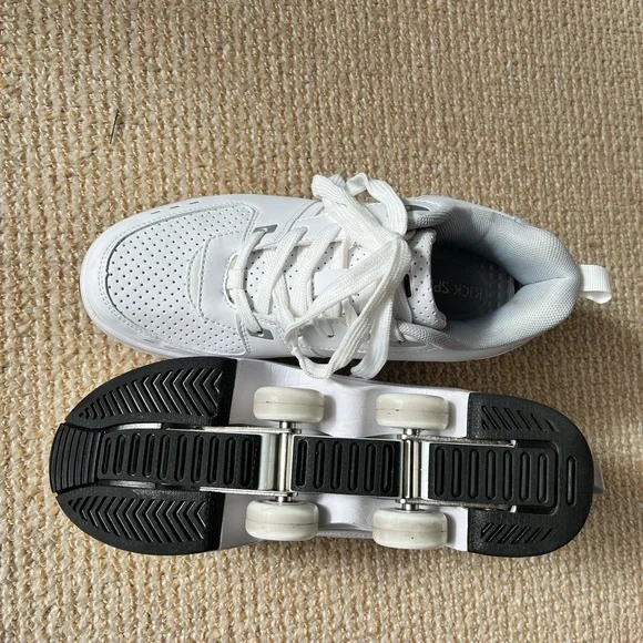Amazon White 2in1 Roller Sneakers - Picture 5 of 7
